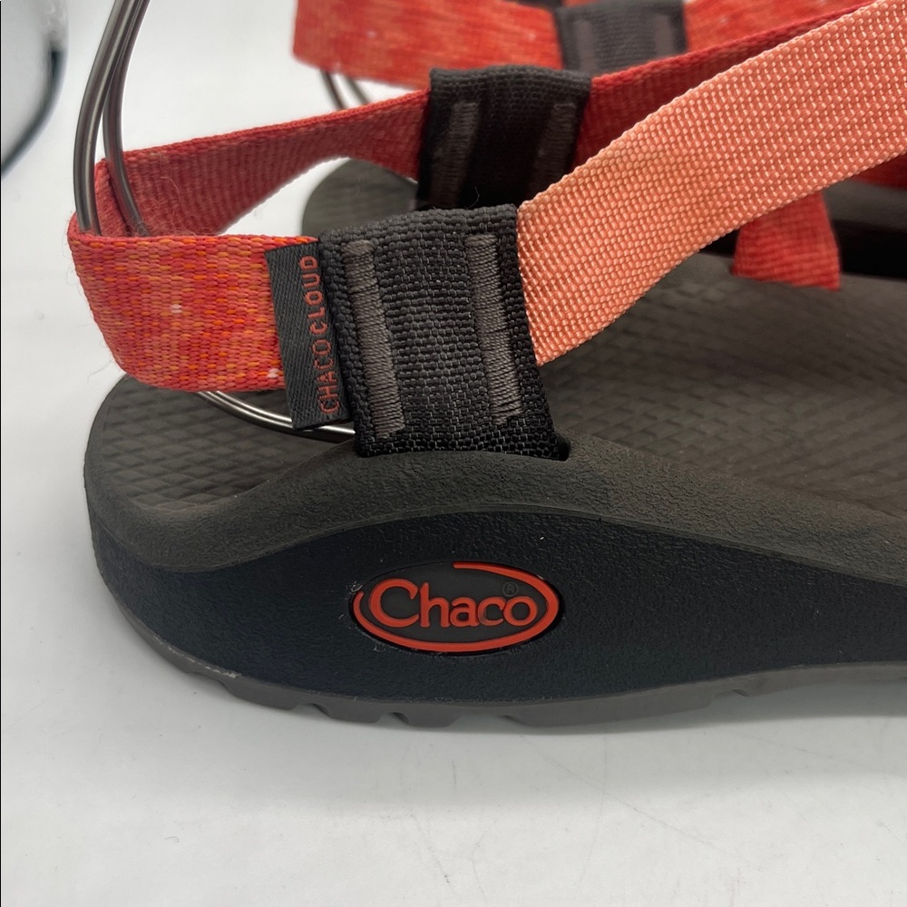 Chaco Z Cloud Sandals Sz 6 great condition- Charlie Peach color - Picture 5 of 8